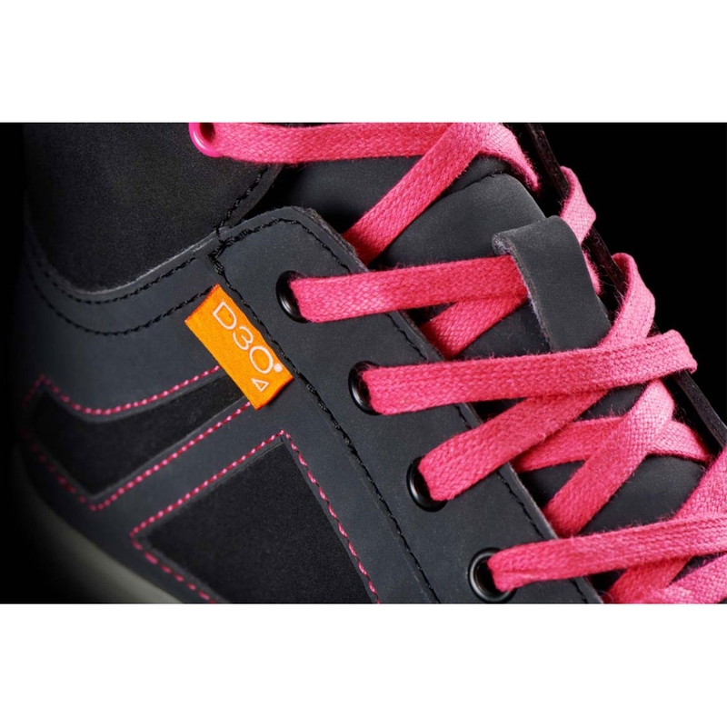 Topánky na motorku Furygan Angie D3O® čierno-ružové