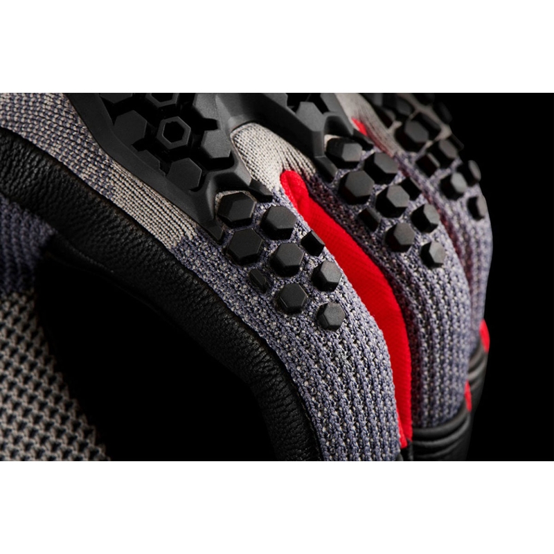 Rukavice na motorku Furygan Jack čierno-sivo-červené