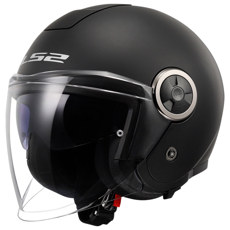 Otvorená helma na motorku LS2 OF620 Classy Solid matná čierna Veľkosť: XS