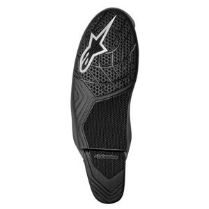 Podrážka pre topánky na motorku Alpinestars Supertech R čierno-biela