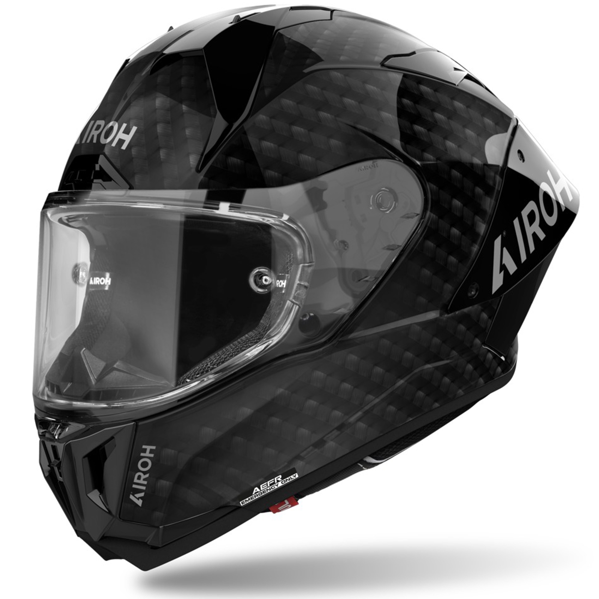 Integrálna helma na motorku Airoh GP800 FIM Carbon čierna Veľkosť: XS