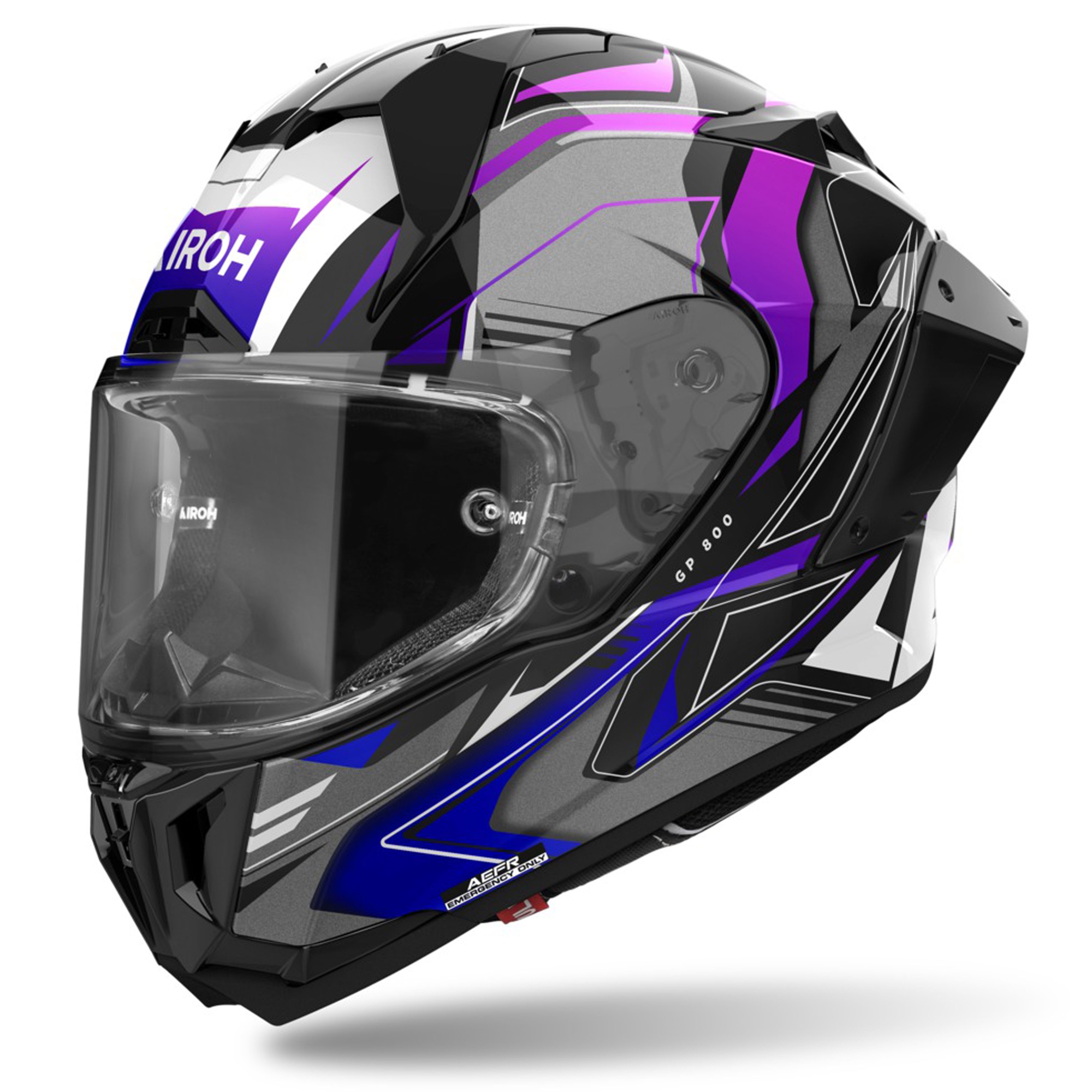 Integrálna helma na motorku Airoh GP800 Must modrá Veľkosť: XS