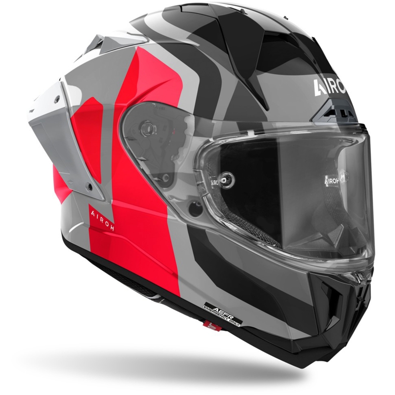 Integrálna helma na motorku Airoh GP800 Competition červená