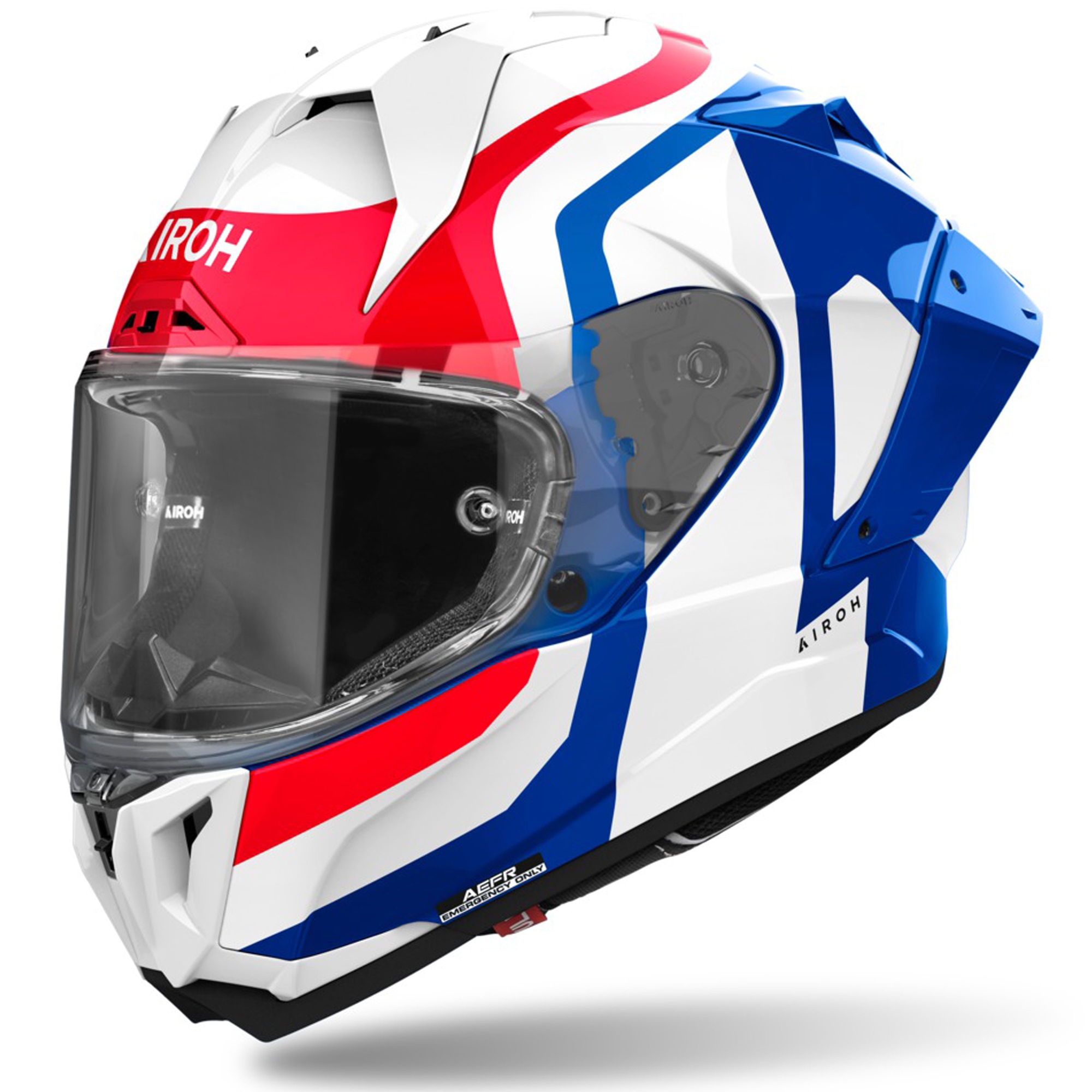 Integrálna helma na motorku Airoh GP800 Competition modro-červená Veľkosť: XS