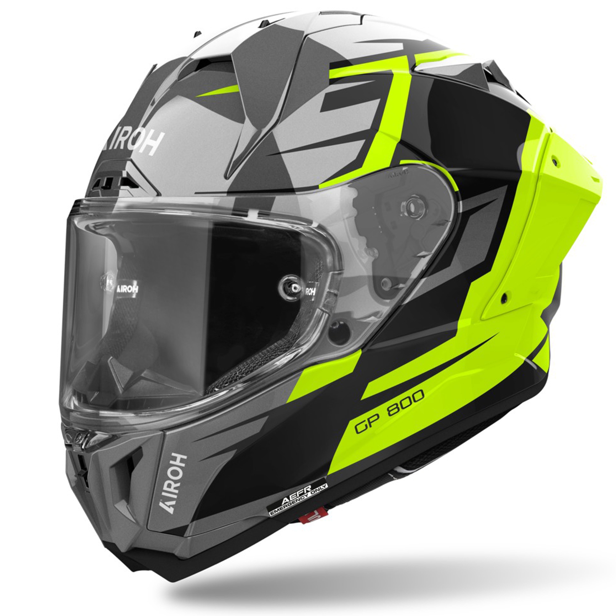 Integrálna helma na motorku Airoh GP800 Master žltá Veľkosť: XS