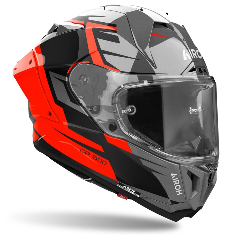 Integrálna helma na motorku Airoh GP800 Master oranžová