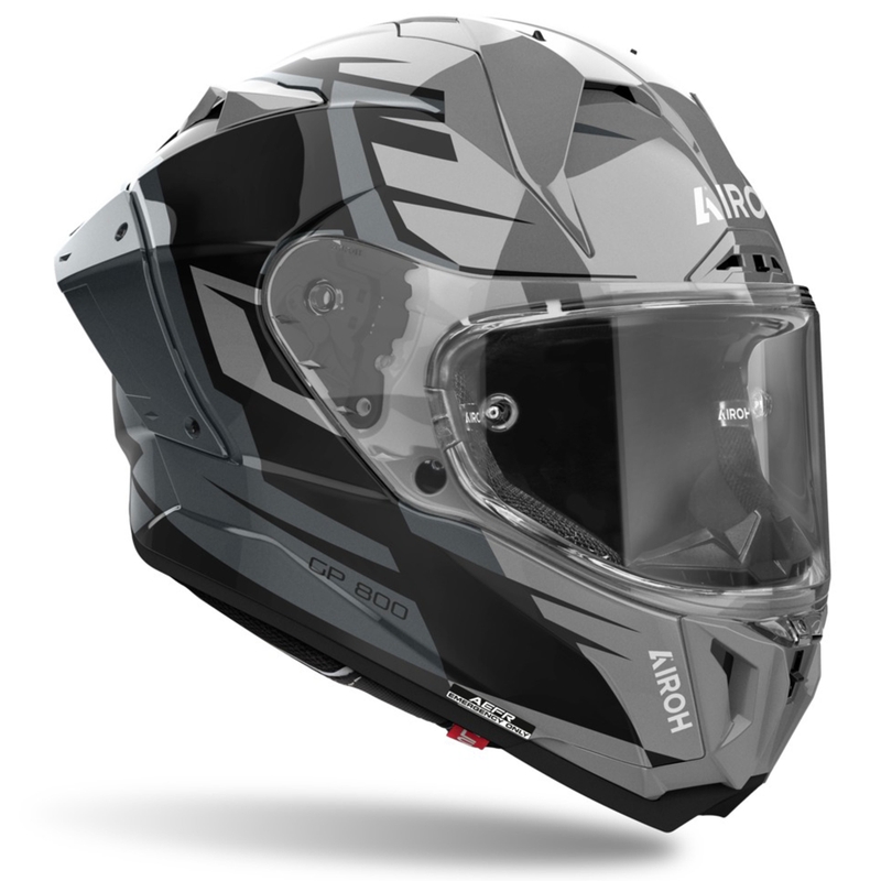 Integrálna helma na motorku Airoh GP800 Master metalická