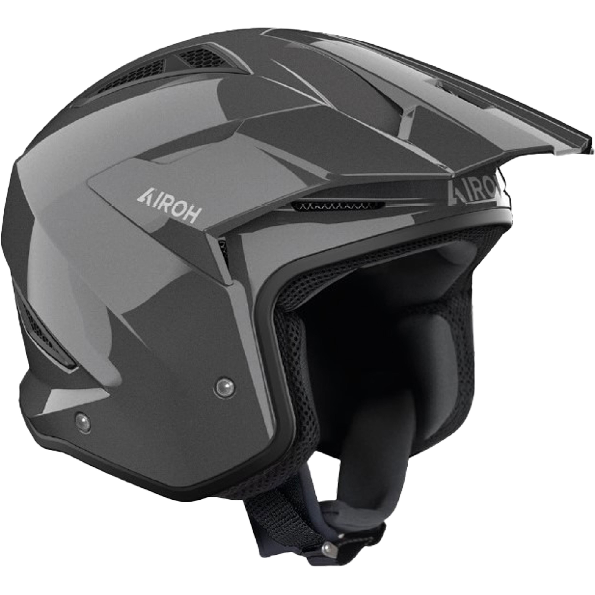 Trial helma na motorku Airoh TRR 2 Color tmavo šedá Veľkosť: XS