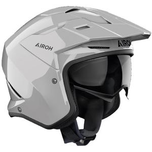 Trial helma na motorku Airoh Kombakt Color tmavo šedá