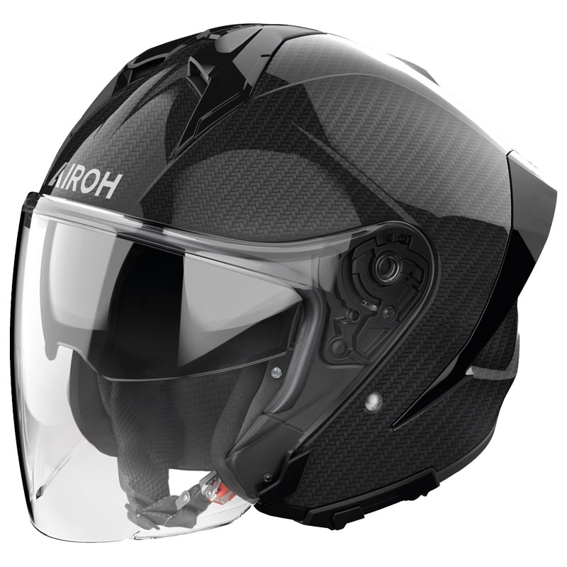 Otvorená helma na motorku Airoh H21 Carbon čierna Veľkosť: XS