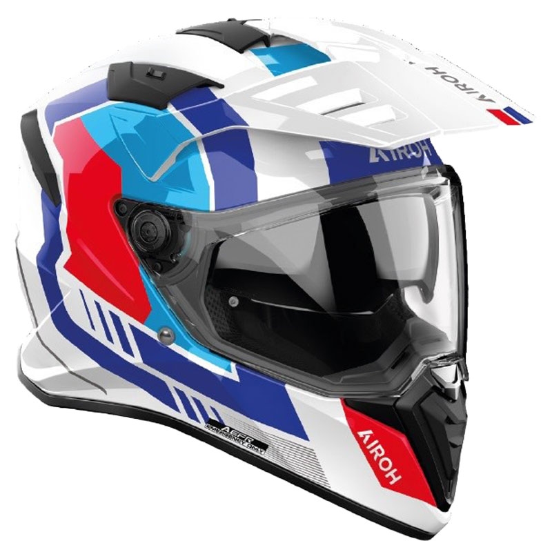 Enduro helma na motorku Airoh Bandit Horn biela