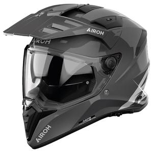 Enduro helma na motorku Airoh Bandit Color tmavo šedá