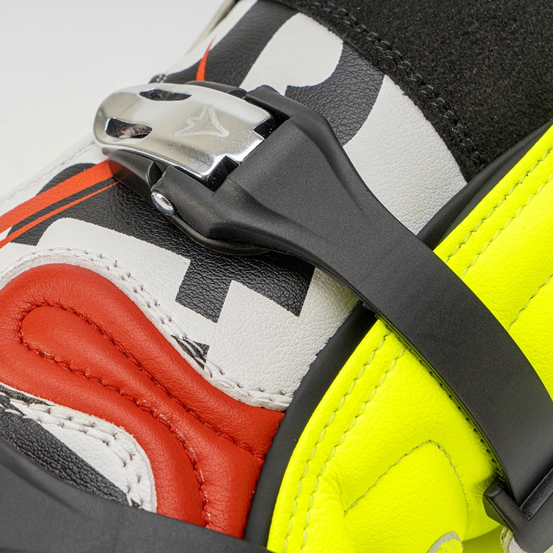 Topánky na motorku Stylmartin Impact Pro.2 bielo-čierno-fluo žlté