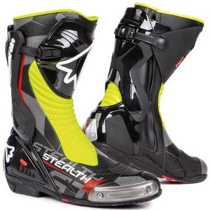 Topánky na motorku Stylmartin Stealth Evo Air čierno-fluo žlté