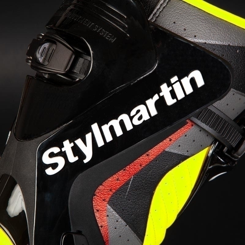 Topánky na motorku Stylmartin Stealth Evo Air čierno-fluo žlté