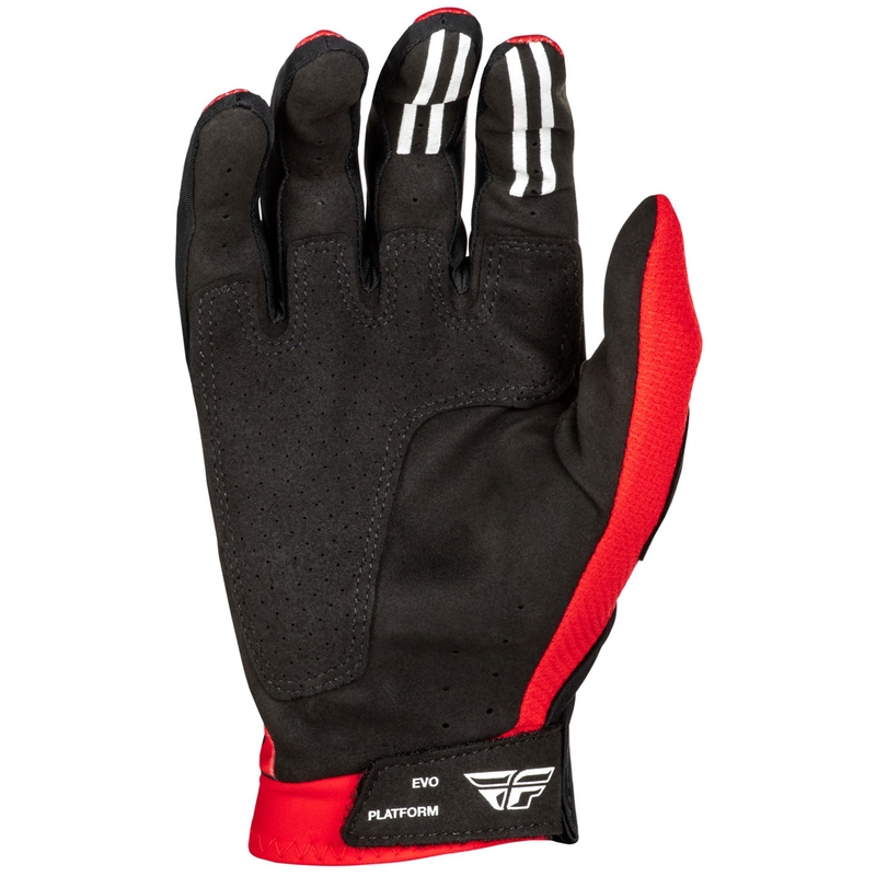 Motokrosové rukavice FLY Racing Evolution DST červeno-bielo-čierne