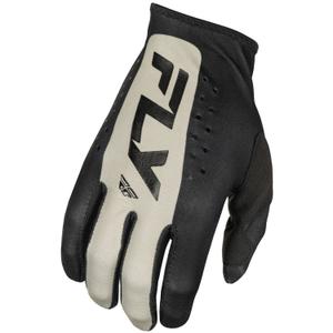Motokrosové rukavice FLY Racing Lite čierno-sivé
