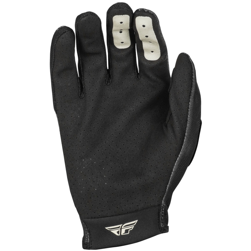 Motokrosové rukavice FLY Racing Lite čierno-sivé
