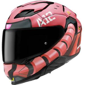Integrálna prilba na motorku HJC F71 Zaku Bandai Namco MC1SF červená