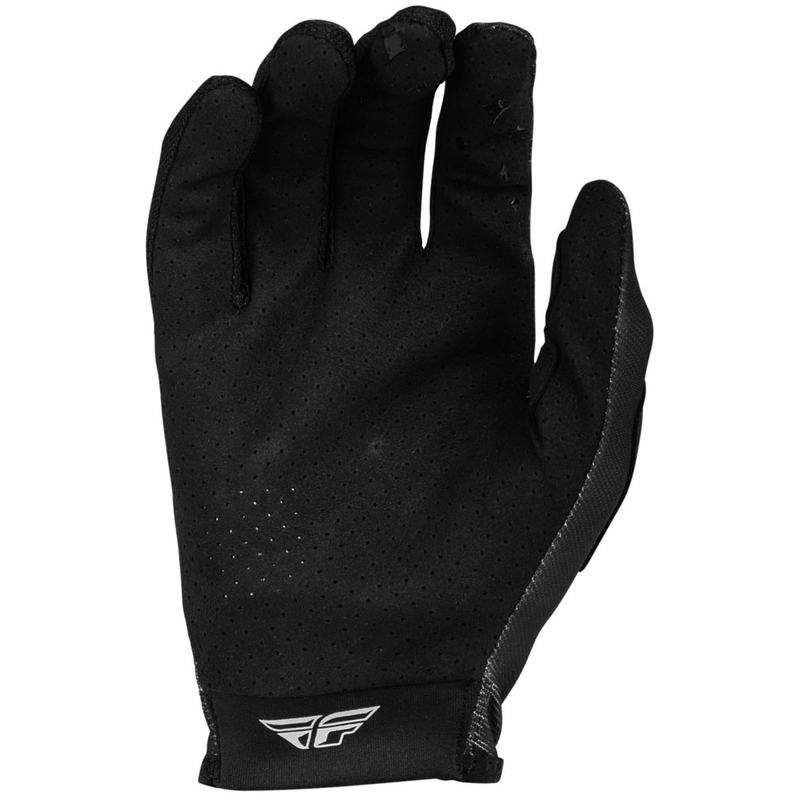Dámske motokrosové rukavice FLY Racing Lite čierno-sivé