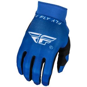 Motokrosové rukavice FLY Racing ProLite modro-biele