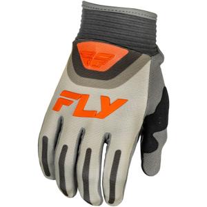 Motokrosové rukavice FLY Racing F-16 sivo-oranžová