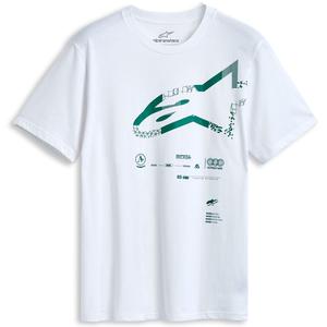 Tričko Alpinestars Geografica CSF biela