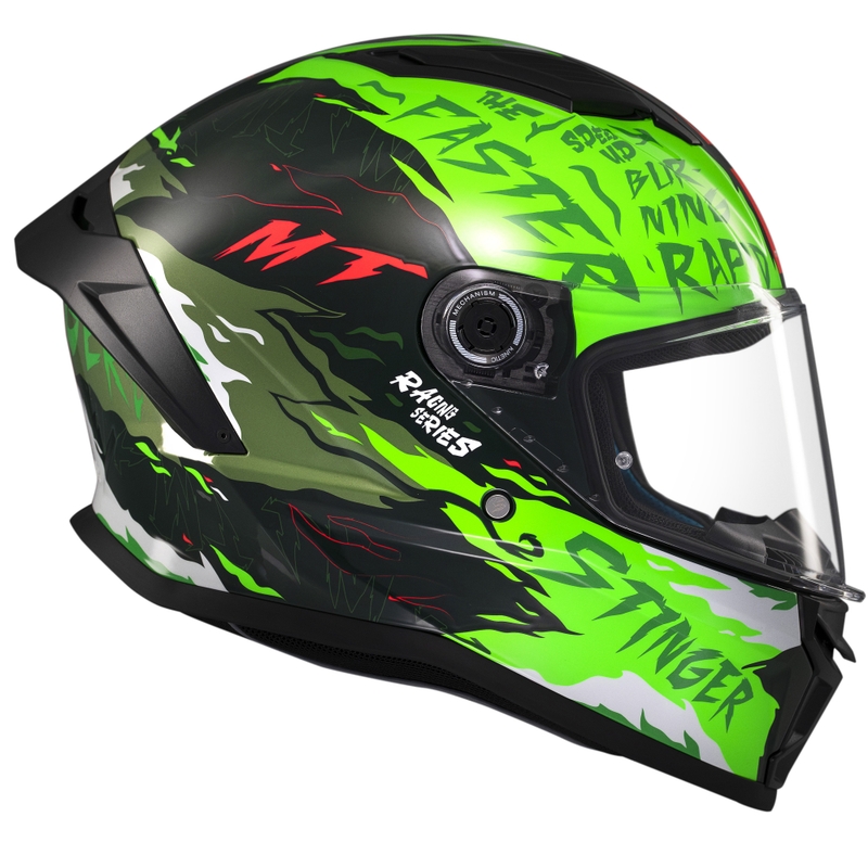 Integrálna prilba na motorku MT Stinger 2 Ardent zelená