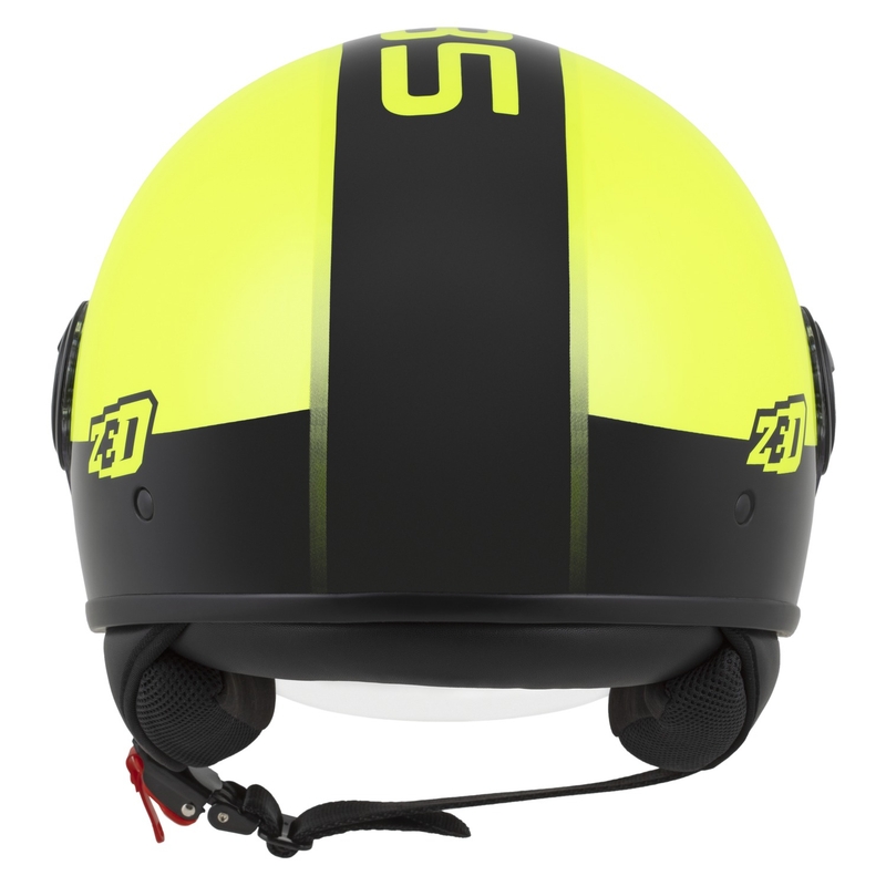 Otvorená helma ZED C35 fluo žlto-čierna
