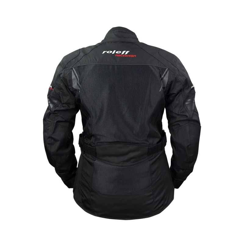 Dámska bunda na motocykel Roleff Mesh čierna