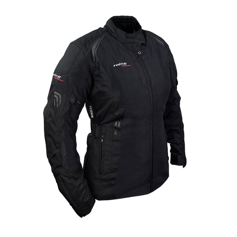 Dámska bunda na motocykel Roleff Mesh čierna