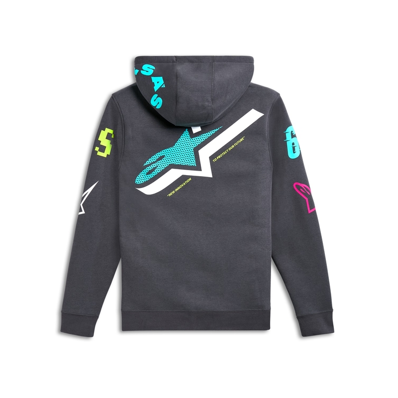 Mikina Alpinestars Varigate Hoodie tmavo šedá