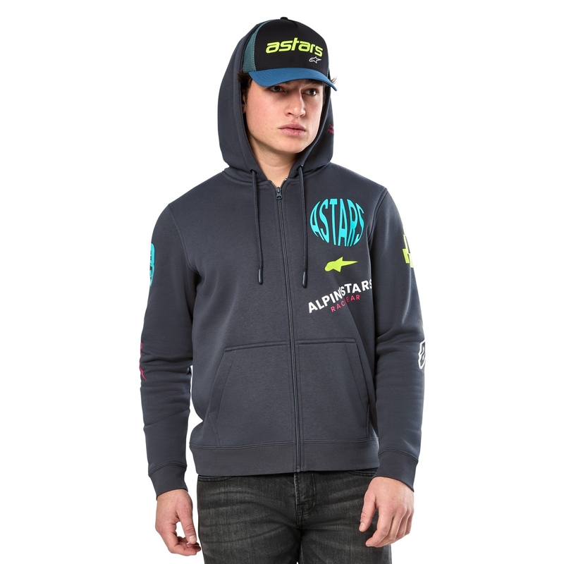 Mikina Alpinestars Varigate Hoodie tmavo šedá
