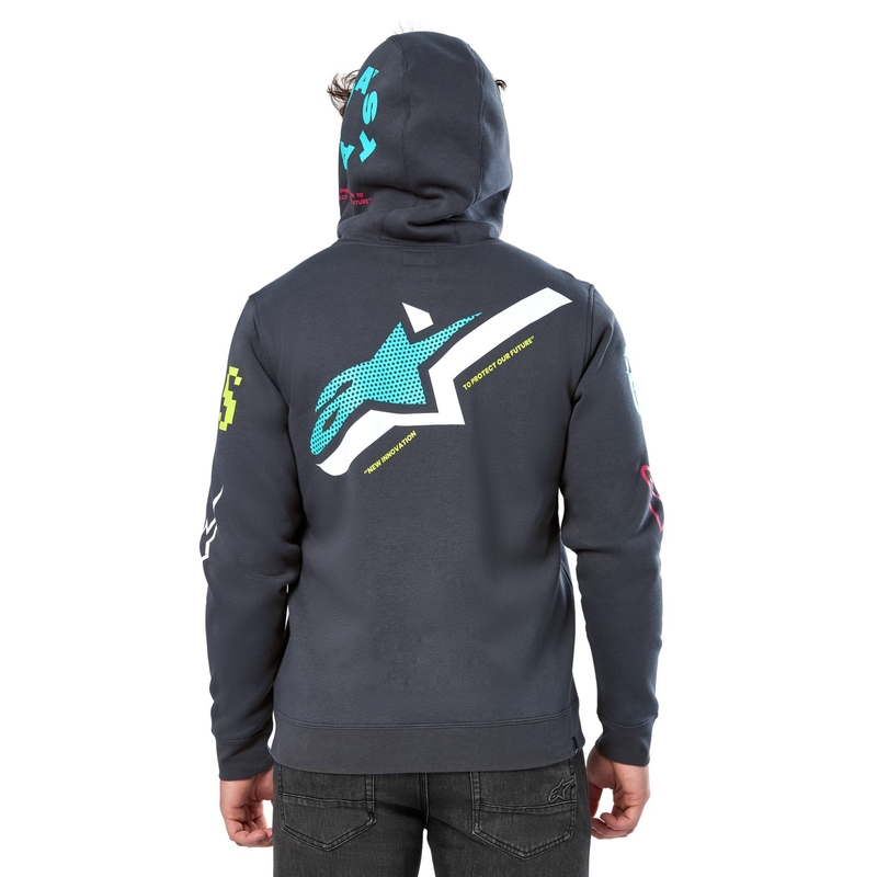Mikina Alpinestars Varigate Hoodie tmavo šedá