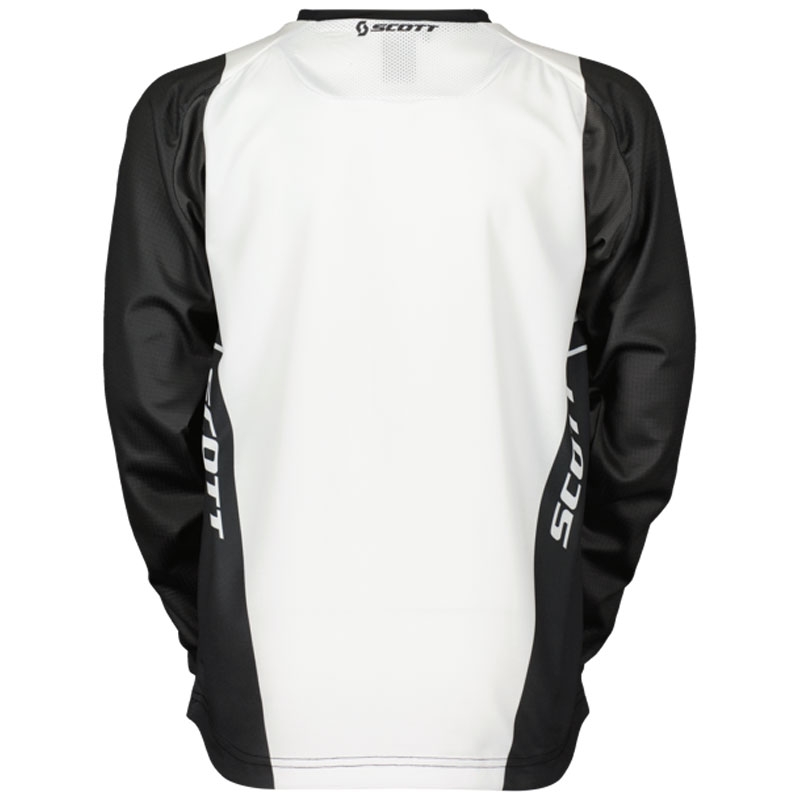 Detský motokrosový dres SCOTT EVO Swap čierno-biely