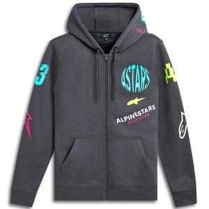 Mikina Alpinestars Varigate Hoodie tmavo šedá