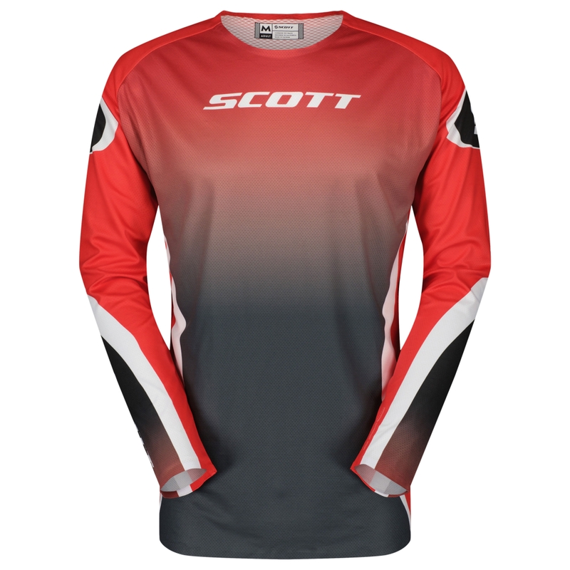 Motokrosový dres SCOTT Podium PRO červeno-čierny