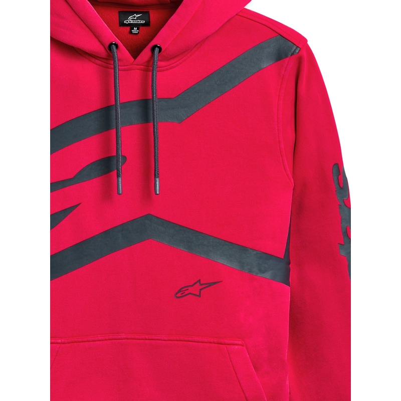 Mikina Alpinestars Unbound Hoodie červená