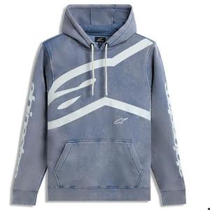 Mikina Alpinestars Unbound Hoodie bridlicovo modrá