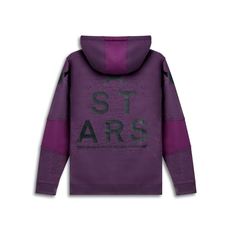 Mikina Alpinestars Perpetuate Hoodie fialová