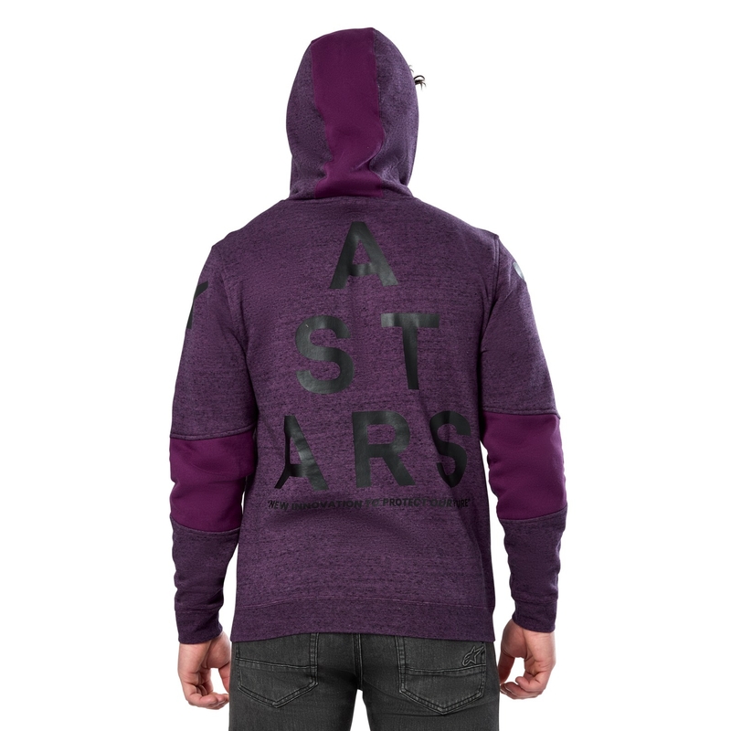 Mikina Alpinestars Perpetuate Hoodie fialová