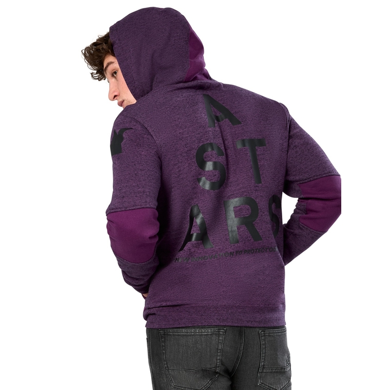 Mikina Alpinestars Perpetuate Hoodie fialová
