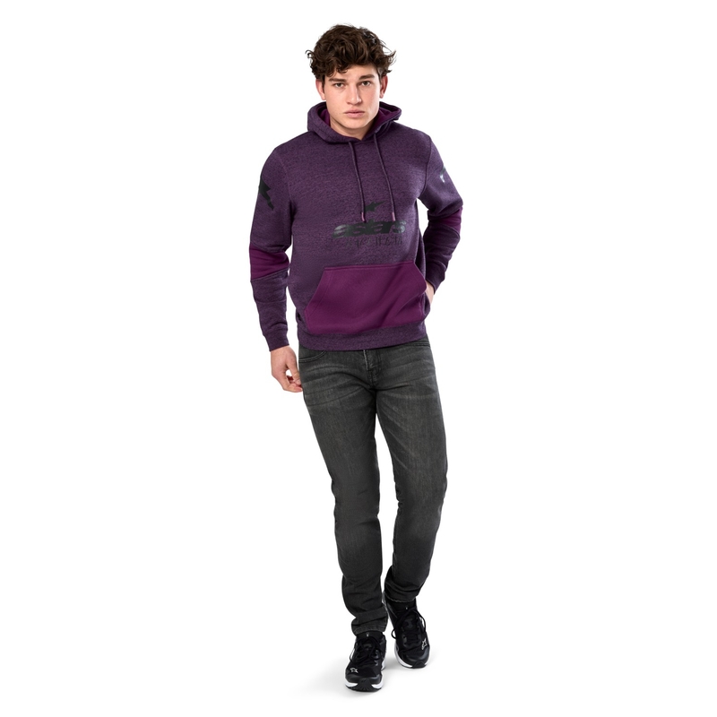 Mikina Alpinestars Perpetuate Hoodie fialová