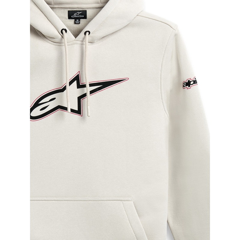 Mikina Alpinestars Insignia Hoodie biela offwhite