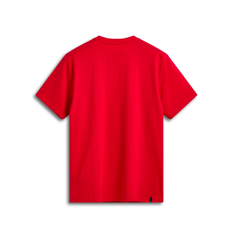 Tričko Alpinestars Linear Wordmark 2.0 CSF červeno-biele