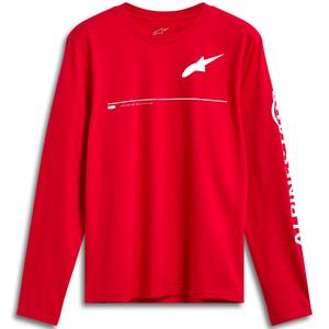 Tričko s dlhým rukávom Alpinestars Committed CSF červené