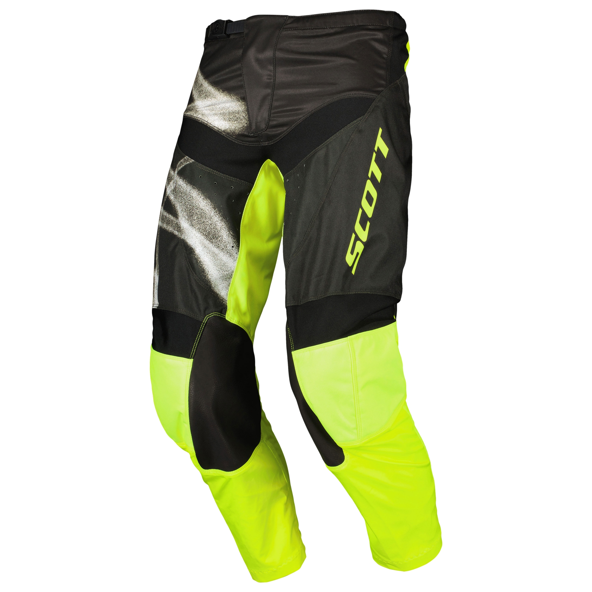 Motokrosové nohavice SCOTT EVO Dirt čierno-fluo žlté Veľkosť: 38