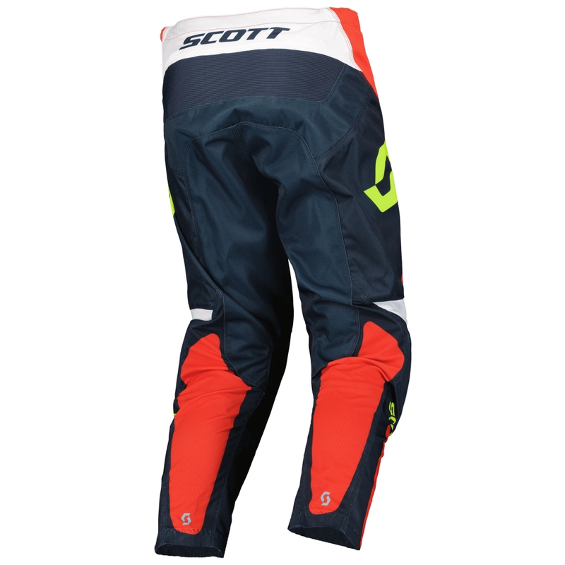 Motokrosové nohavice SCOTT EVO Race modro-červené