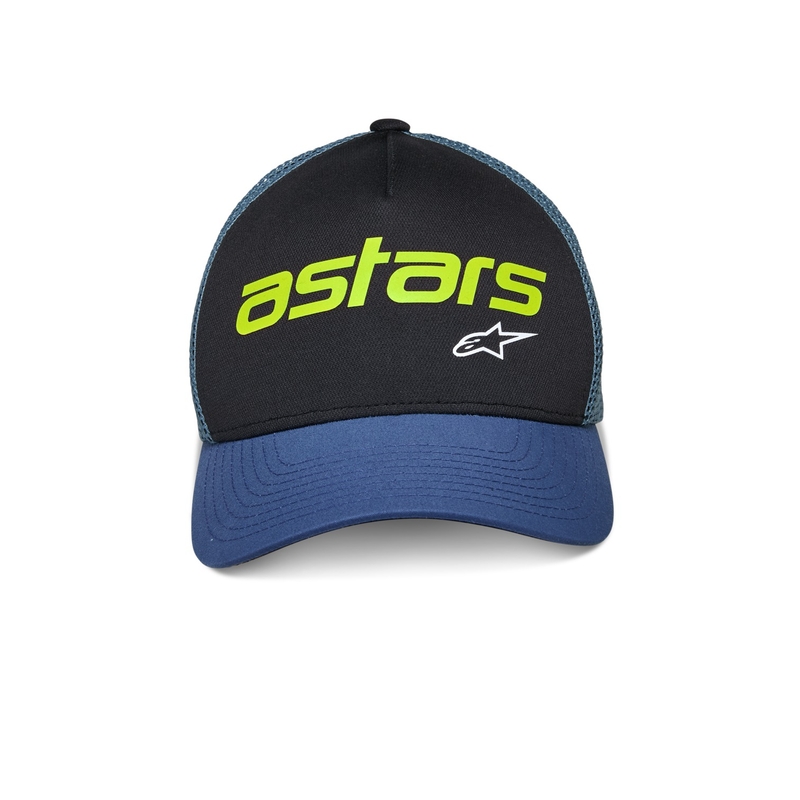 Šiltovka Alpinestars Vital Trucker čierno-modro-zelená