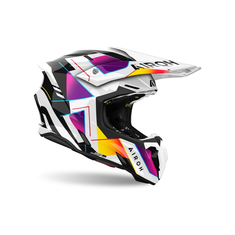 Motokrosová prilba Airoh Twist 3 Rainbow 2024 lesklá - II. akosť